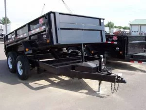 7' x 12' Dump Trailer (3/4 Ton Truck Required w/ Brake Controller)