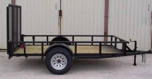5′ X 10′ or 6′ X 16′ Utility Trailers