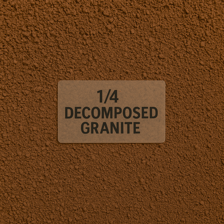 1/4″ Decomposed Granite